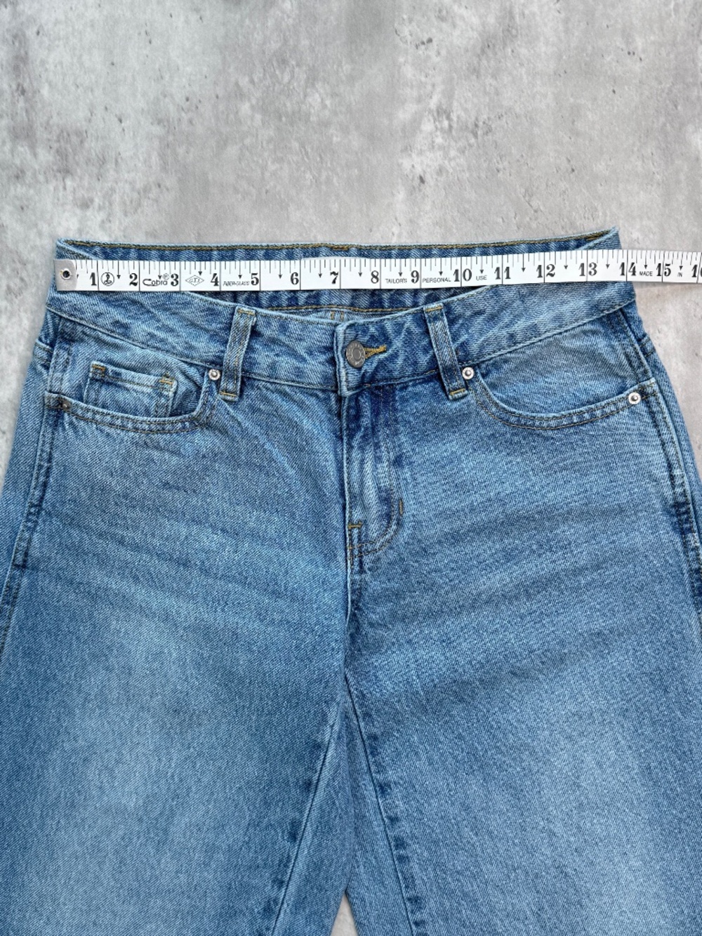 PacSun Casey Wide Leg Low Rise Baggy Jeans Size 24 Light Wash Y2K Streetwear - Picture 7 of 13